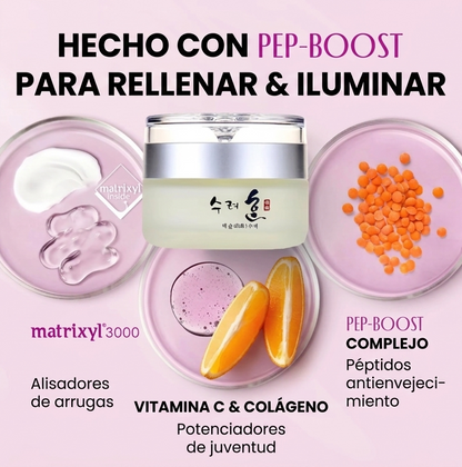 BEAUTY OF JOSEON Collagen Lift Crema Coreana Reafirmante Antiarrugas con Colágeno para Piel Seca Grasa Mixta y Sensible Hidratación Profunda y Efecto Lifting Progresivo