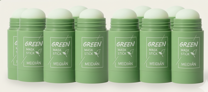 Stick Detox Facial 3 Unidades Tratamiento para Acné y Puntos Negros con Extractos de Té Verde y Berenjena