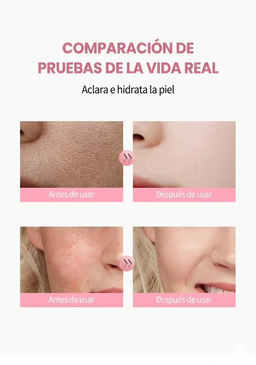 KOEC PDRN  Crema de Colágeno Rosa de 50g, Antiarrugas, Hidratante, Iluminadora, Aumenta la Elasticidad, 5% Niacinamida, Colágeno Hidrolizado
