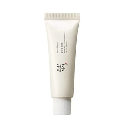 Protector Solar Beauty of Joseon con Probióticos de Arroz Coreano, Crema Facial Humectante Suave, 50 ml
