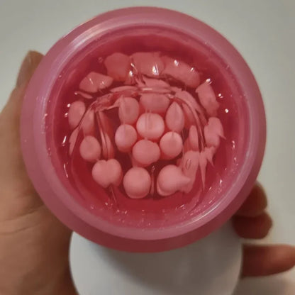 KOEC PDRN  Crema de Colágeno Rosa de 50g, Antiarrugas, Hidratante, Iluminadora, Aumenta la Elasticidad, 5% Niacinamida, Colágeno Hidrolizado