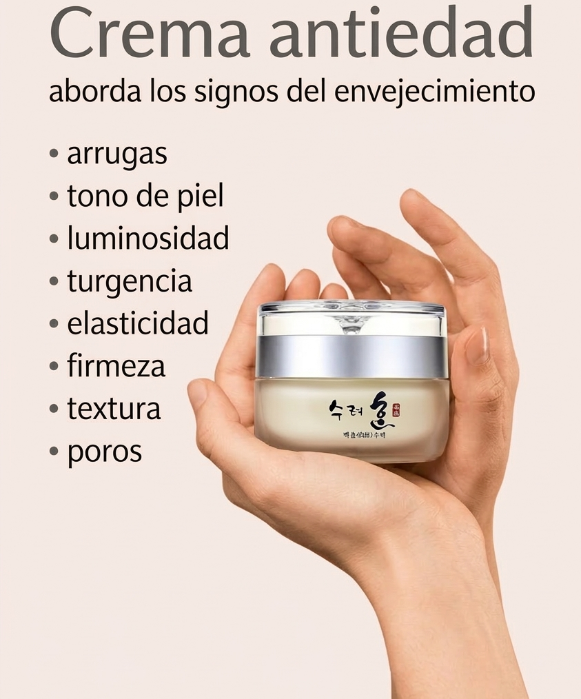BEAUTY OF JOSEON Collagen Lift Crema Coreana Reafirmante Antiarrugas con Colágeno para Piel Seca Grasa Mixta y Sensible Hidratación Profunda y Efecto Lifting Progresivo